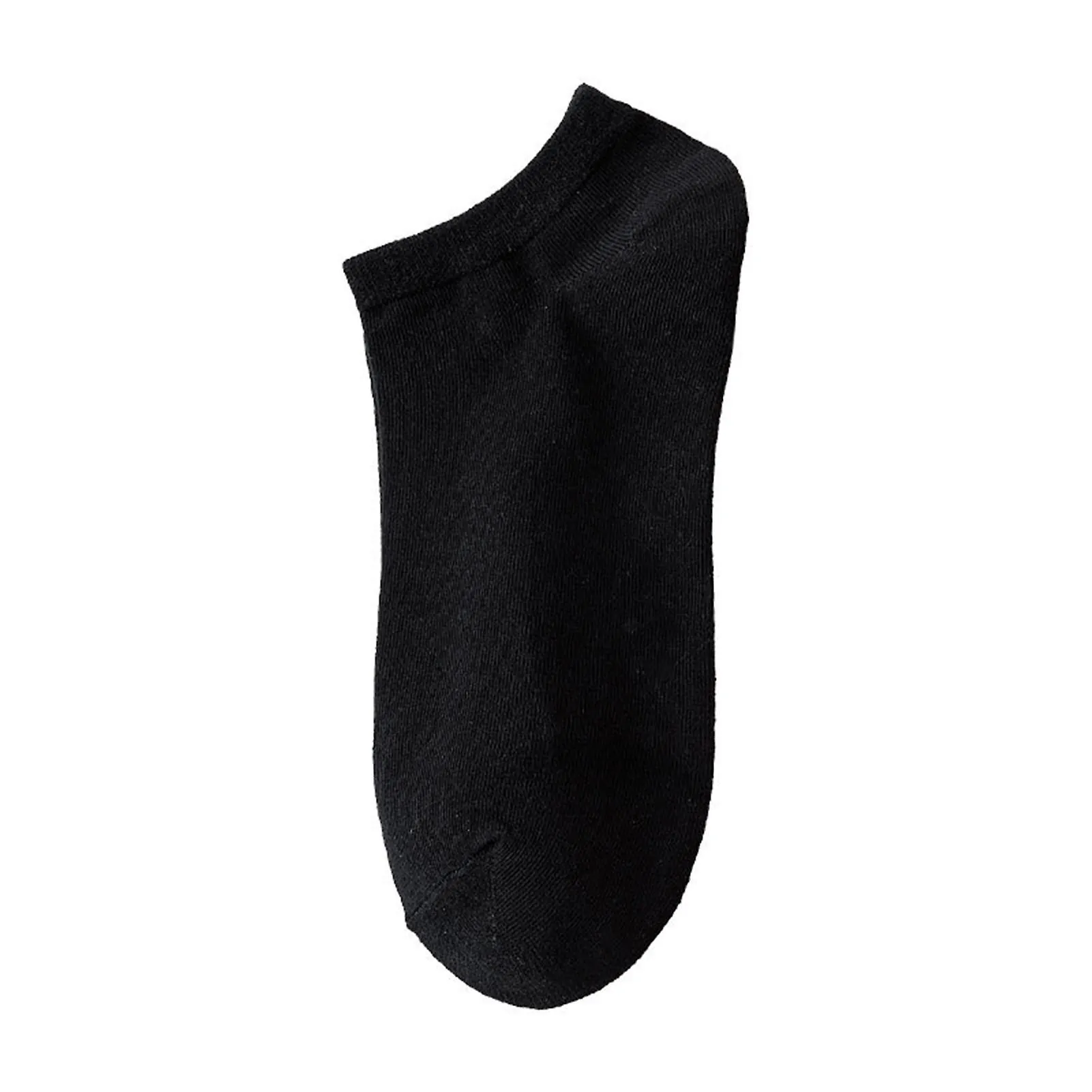 12 pares Calcetines absorbentes de sudor Tobillo invisible Calcetines de boca poco profunda para deportes de campamento al aire 