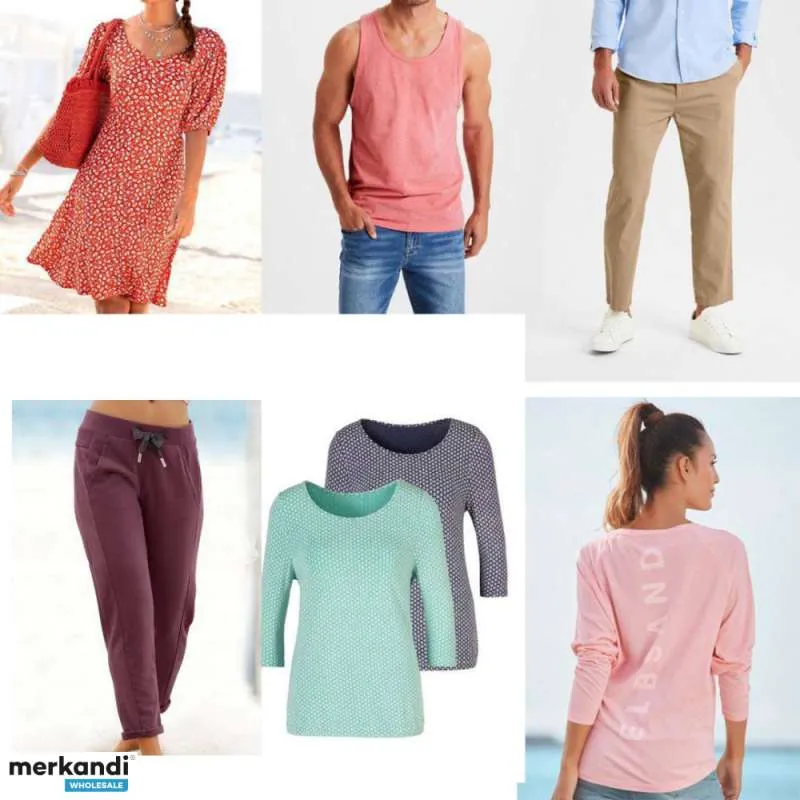 1.80 € Cada uno, una mezcla de verano de diferentes tallas de moda femenina y masculina