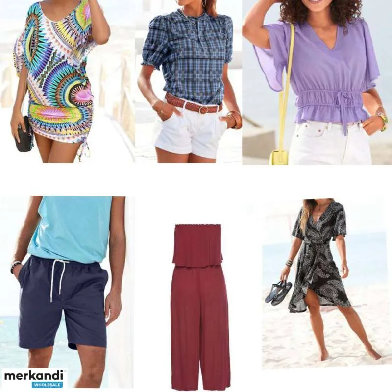 1.80 € Cada uno, una mezcla de verano de diferentes tallas de moda femenina y masculina