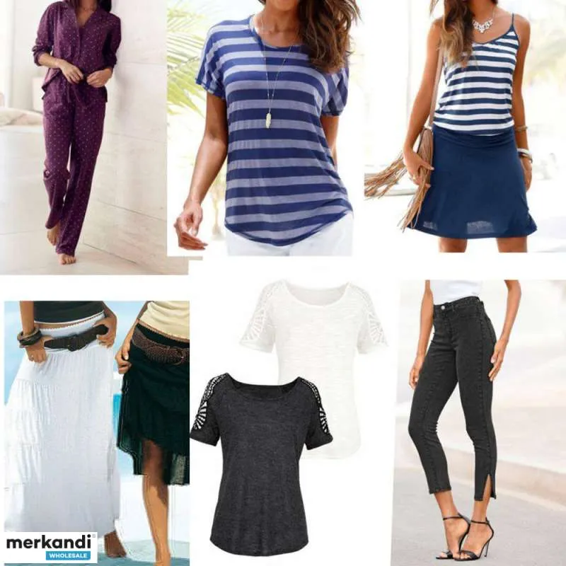 1.80 € Cada uno, una mezcla de verano de diferentes tallas de moda femenina y masculina
