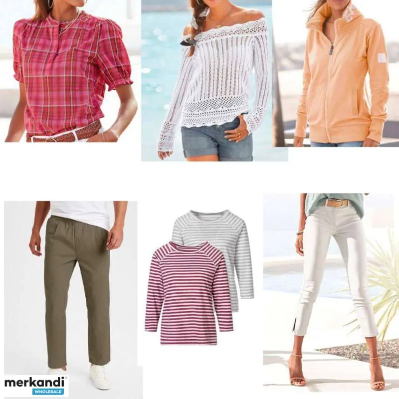 1.80 € Cada uno, una mezcla de verano de diferentes tallas de moda femenina y masculina
