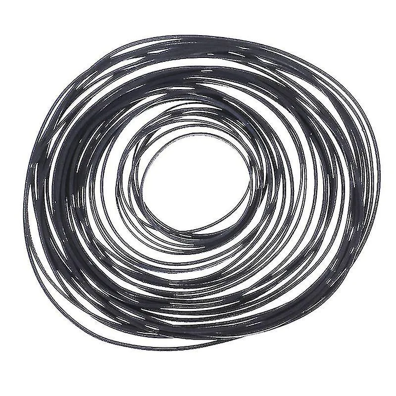 60PCS 40100MM MIX CASSETTE TAPE MACHINE SQUARE BELT UNIVERSAL REPAIR BELT SQUARE CROSSSECTION0.5MM