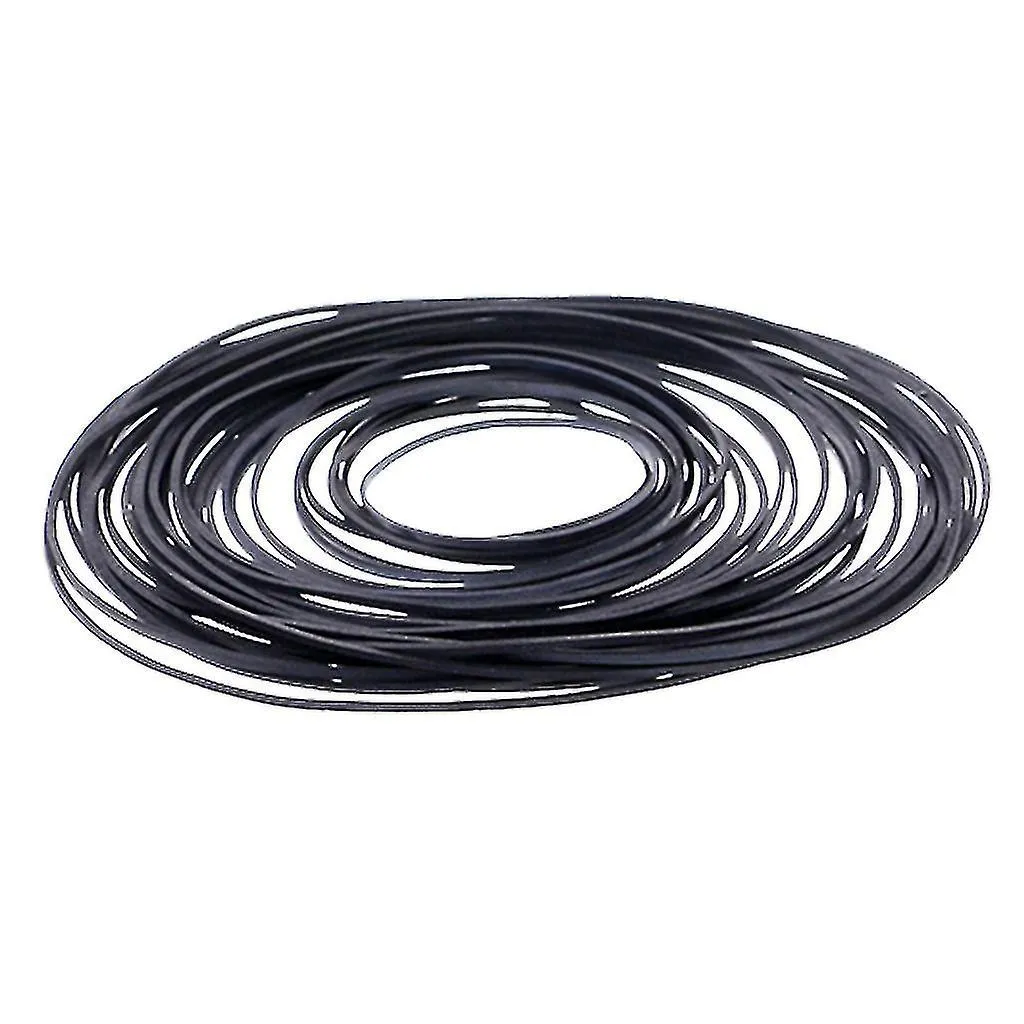60PCS 40100MM MIX CASSETTE TAPE MACHINE SQUARE BELT UNIVERSAL REPAIR BELT SQUARE CROSSSECTION0.5MM