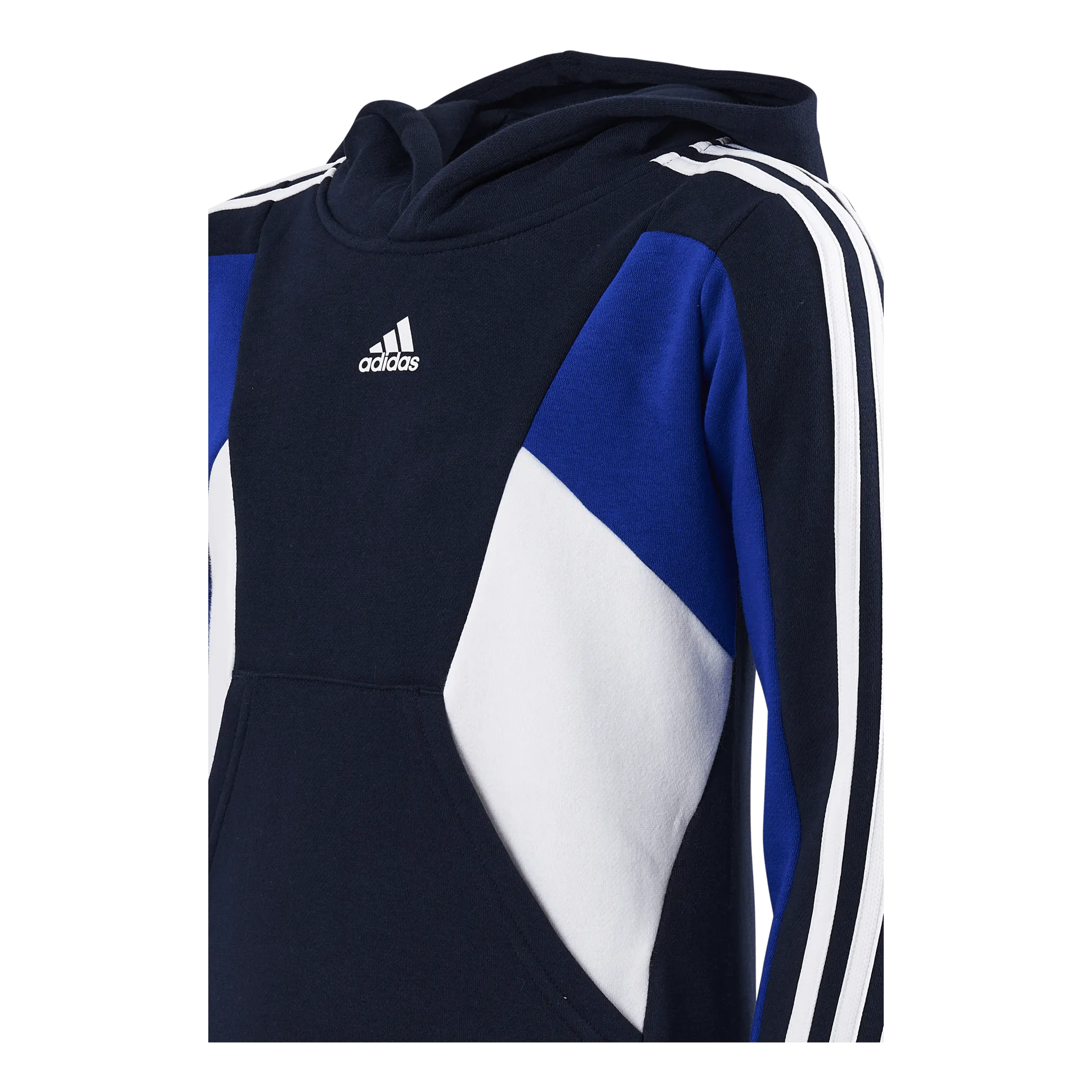 ADIDAS COLORBLOCK 3STRIPES HOODIE LEGEND INK