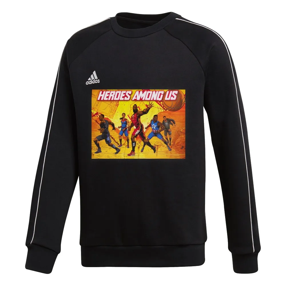 Adidas Junior Core 18 Heroes Among US Sweat Top