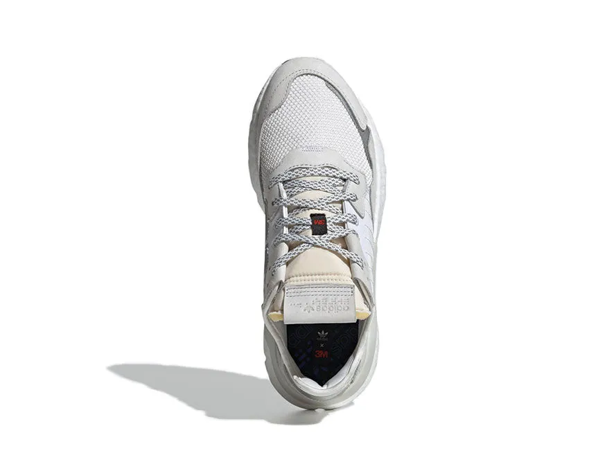 Adidas Nite Jogger Crystal Blancas