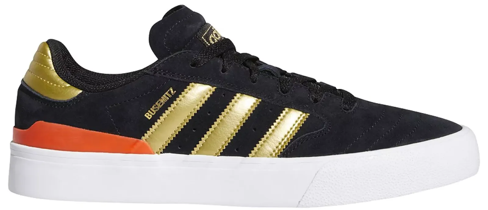 adidas Originals Busenitz Vulc II Core Black Gold Metallic