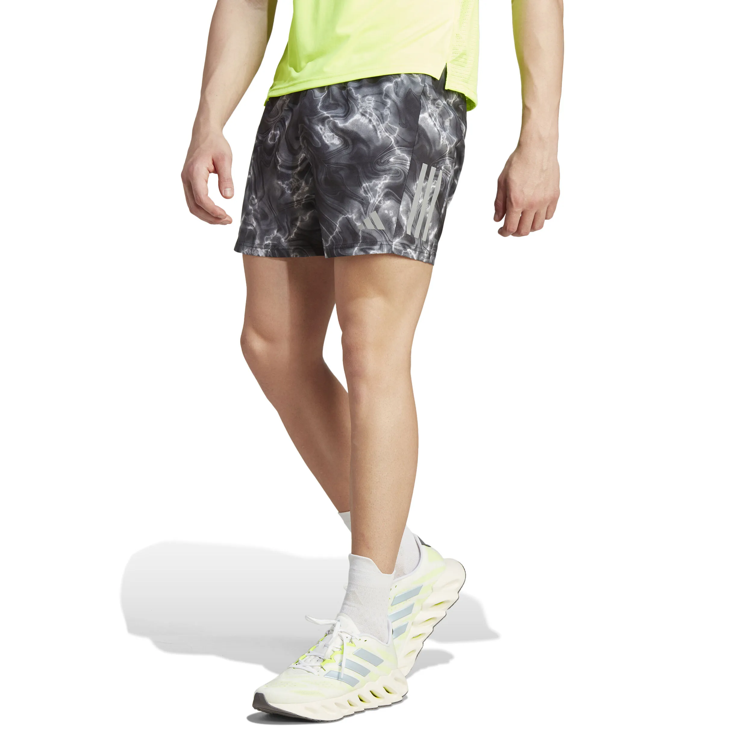 adidas Own The Run 5in AOP Pantalones Cortos Hombres