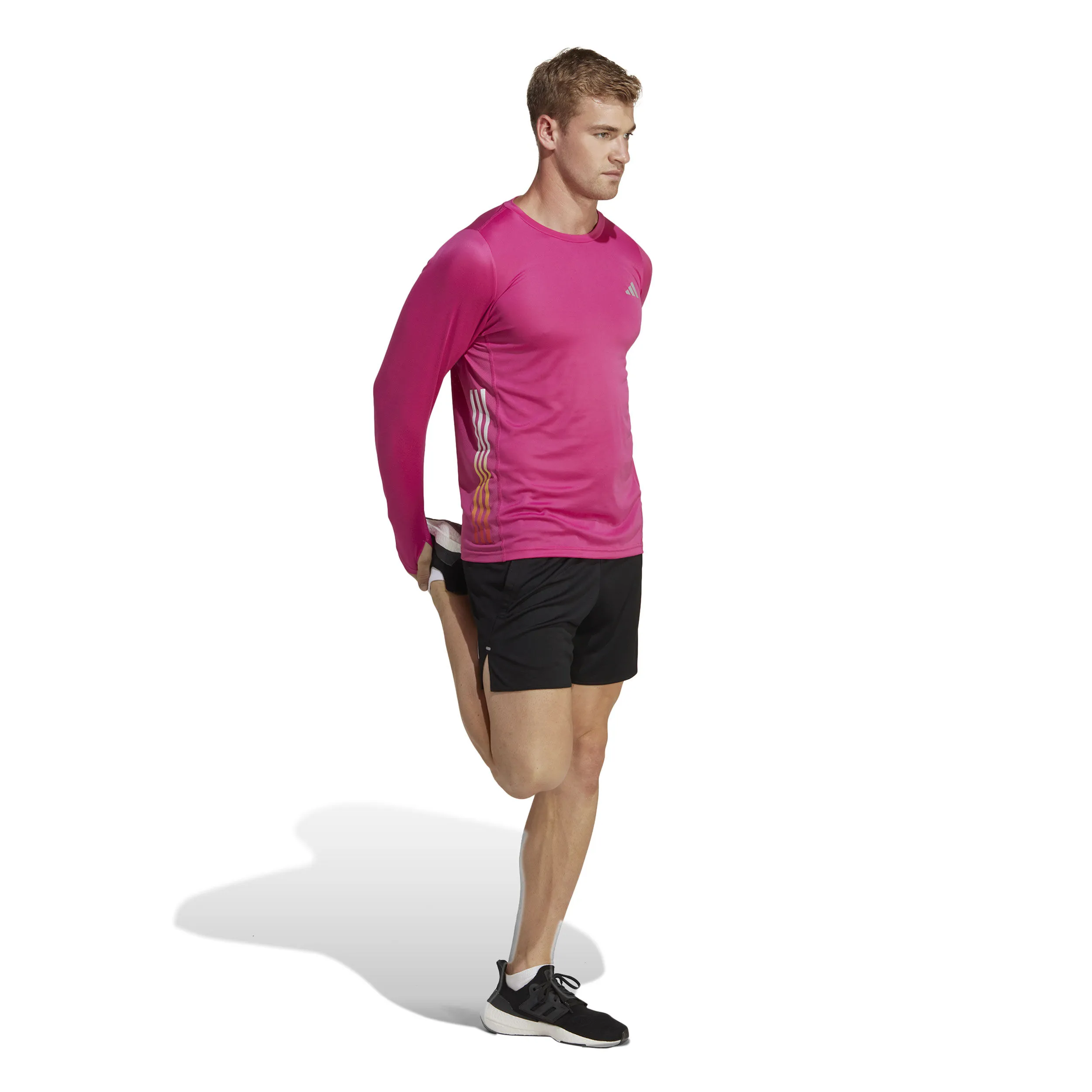 adidas Run Icons 3 Bar Shorts Hombres