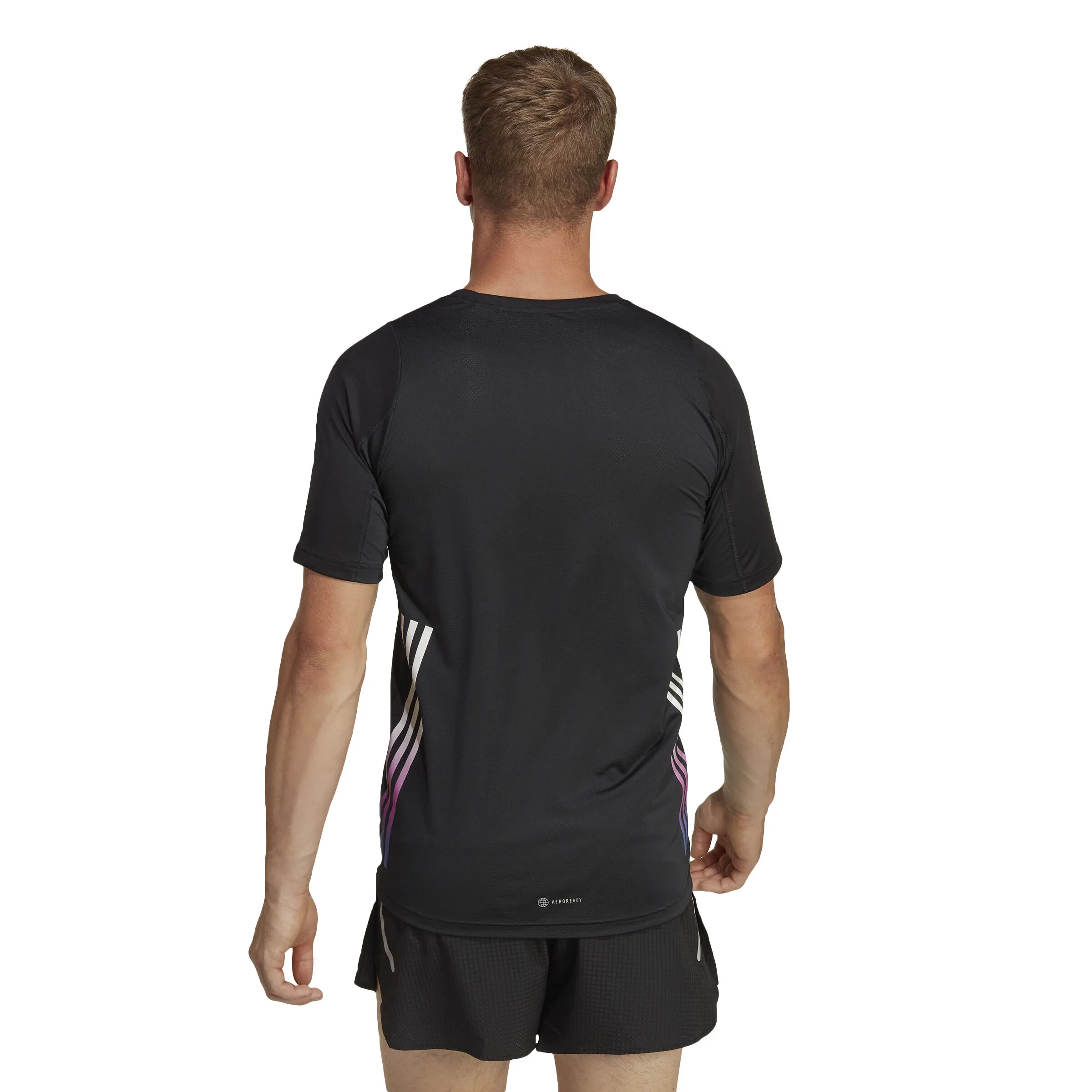 adidas Run Icons 3S Camiseta De Running Hombres