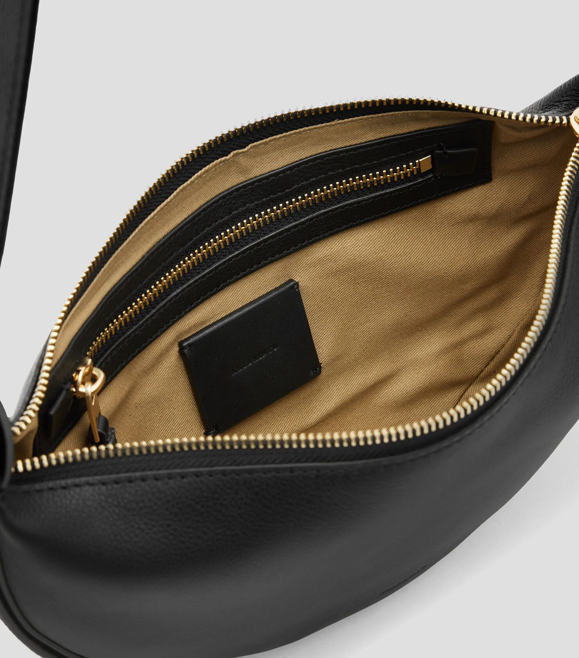 AllSaints Bolso Crossbody en piel liso Mujer