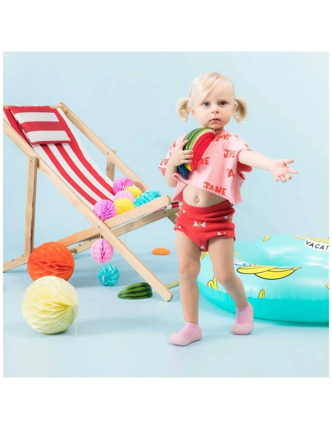 ATTIPAS  CALZADO RESPETUOSO BEBé COOL SUMMER PINK