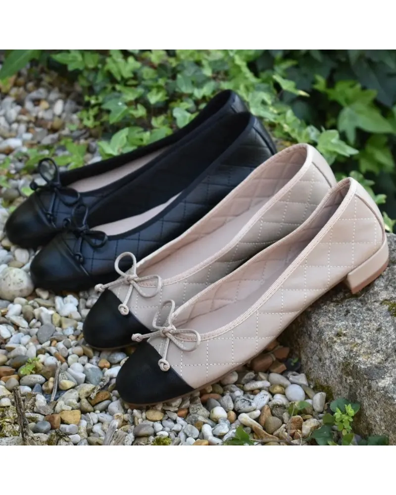 Bailarina de piel CALMODA 4086