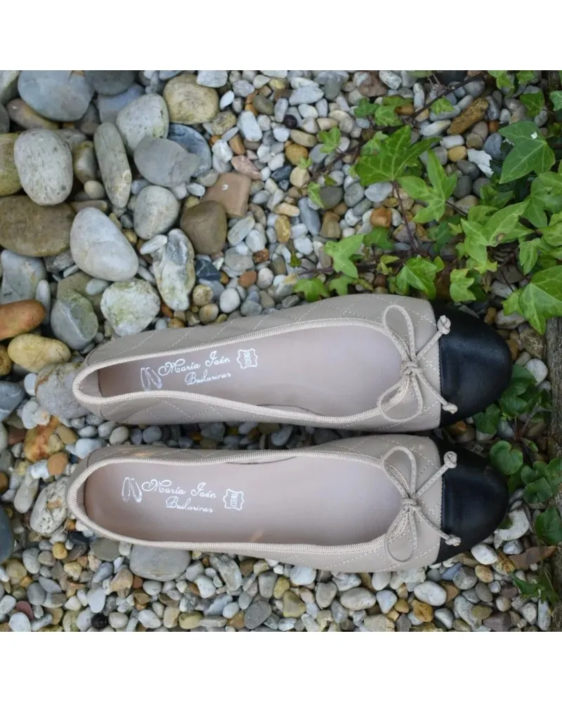 Bailarina de piel CALMODA 4086