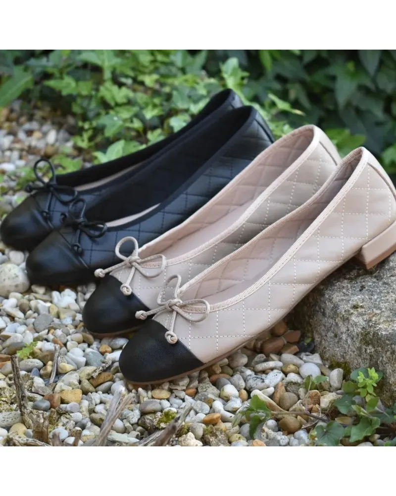 Bailarina de piel CALMODA 4086