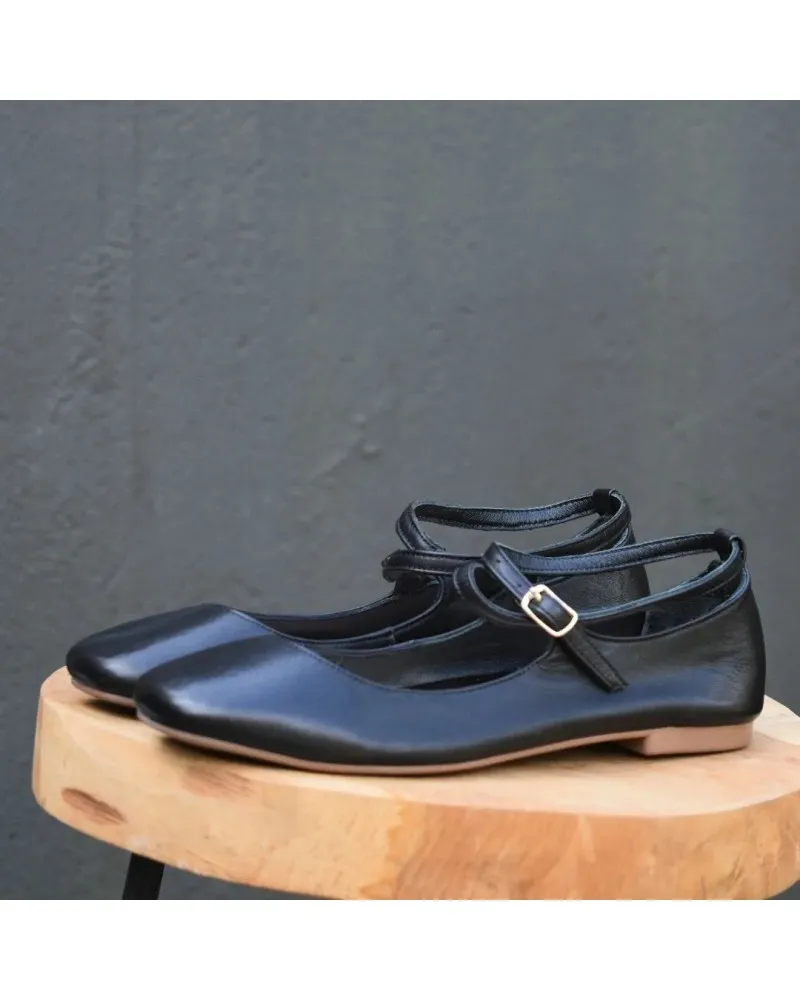 Bailarina de PIEL TOP3shoes 22549
