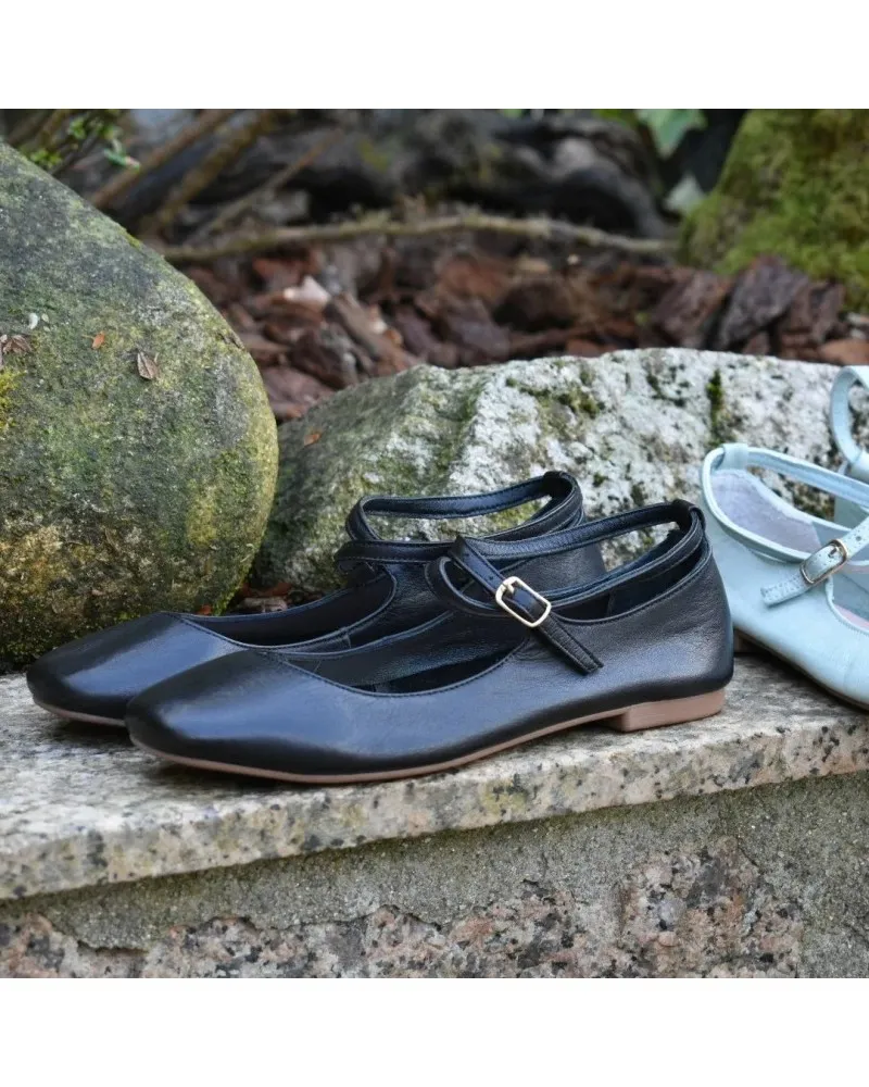 Bailarina de PIEL TOP3shoes 22549