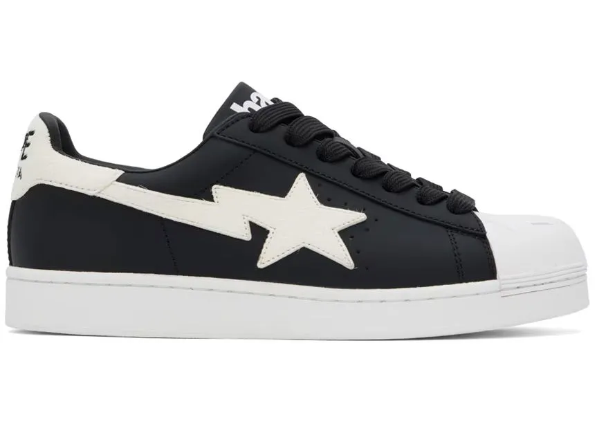 BAPE A Bathing Ape Skull Sta #2 Black