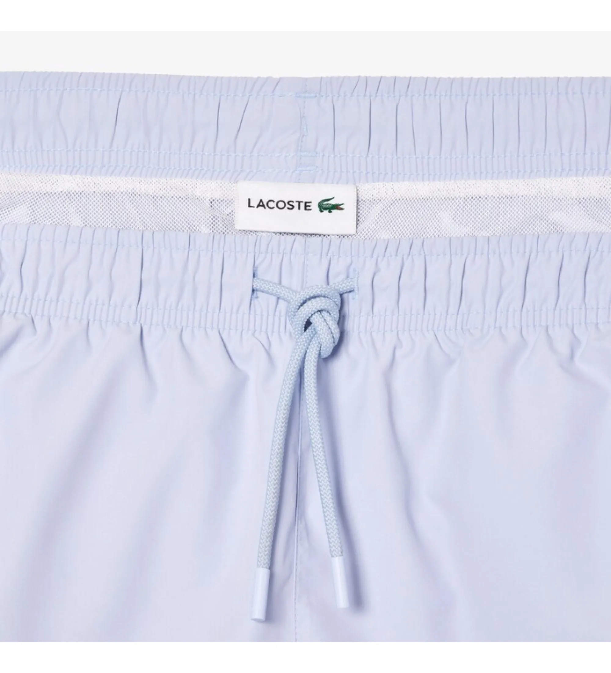 Bañador con estampado de cocodrilo azul