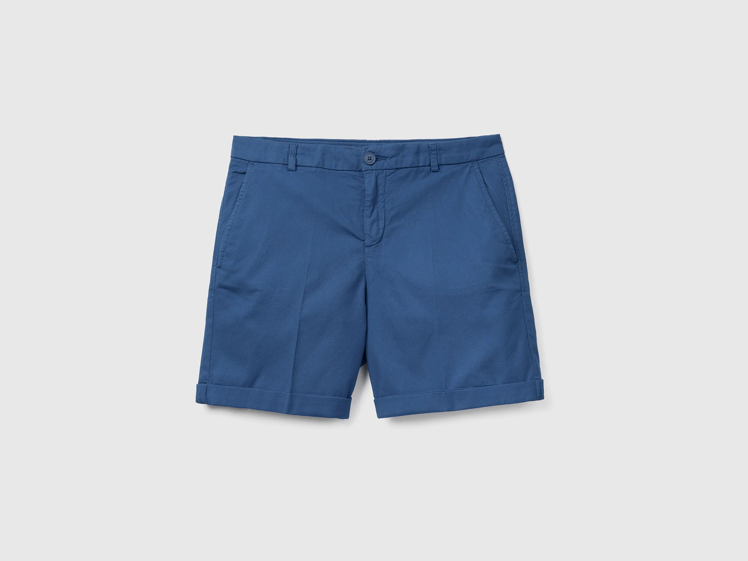 Bermudas de algodón elástico