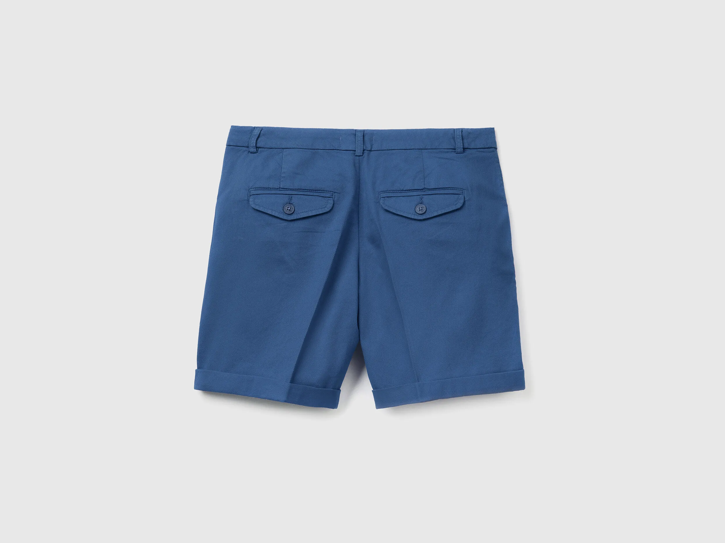 Bermudas de algodón elástico