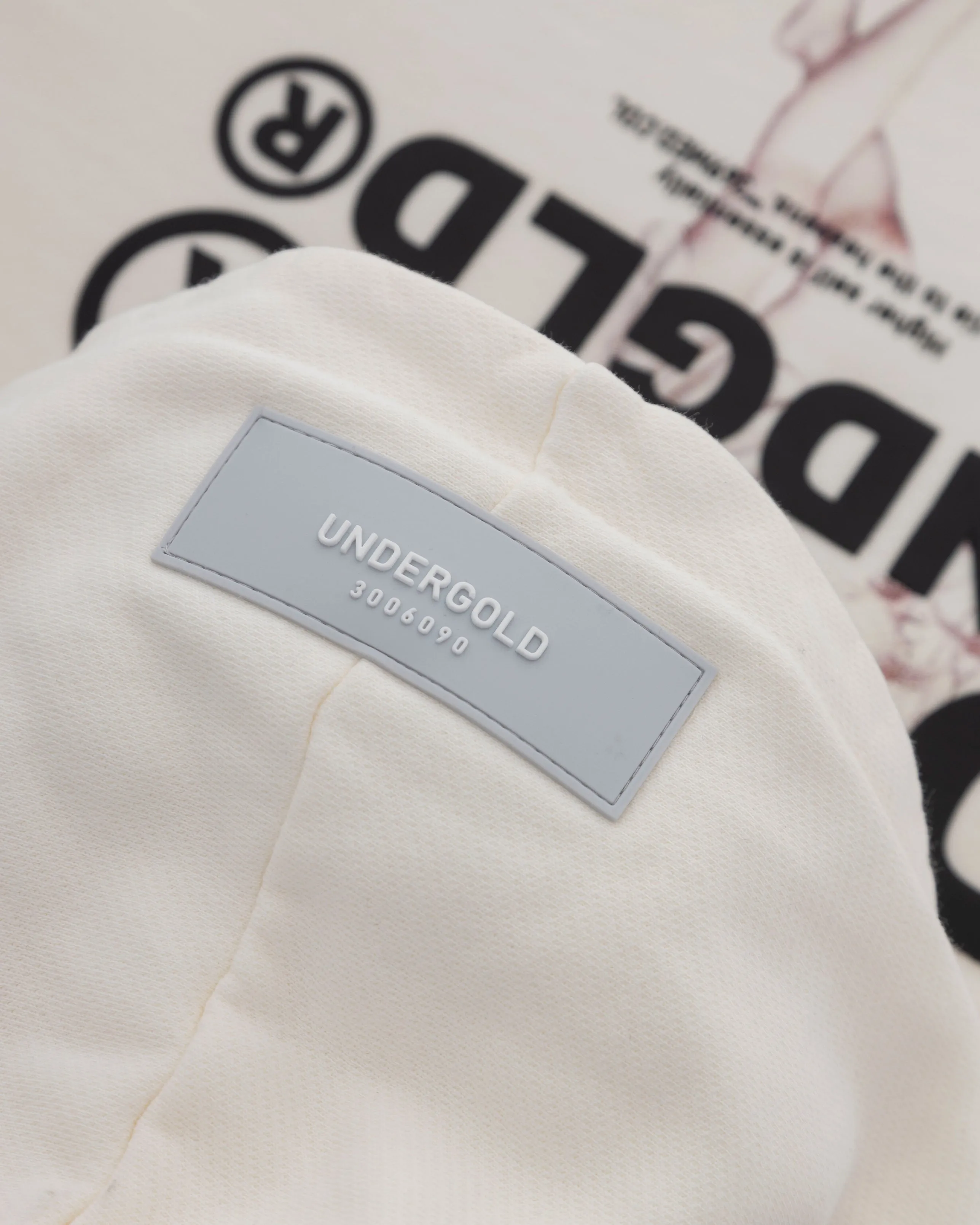 Beyond Cherub D'or Cropped Hoodie Cream