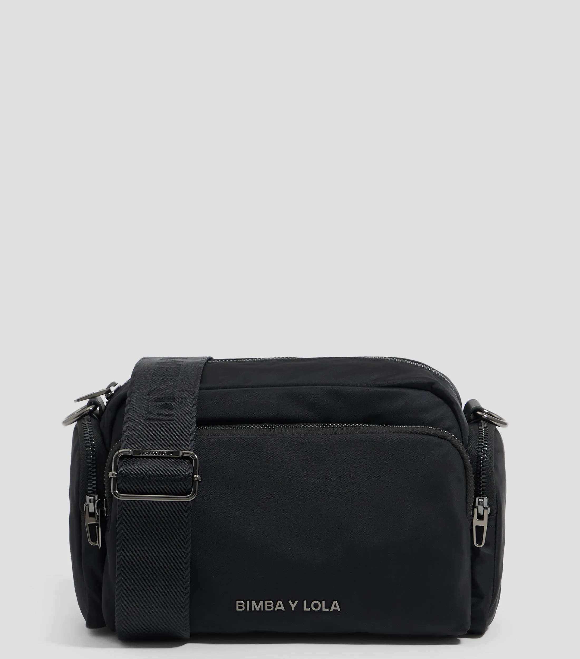 Bimba y Lola Bolso Crossbody Negro Mujer