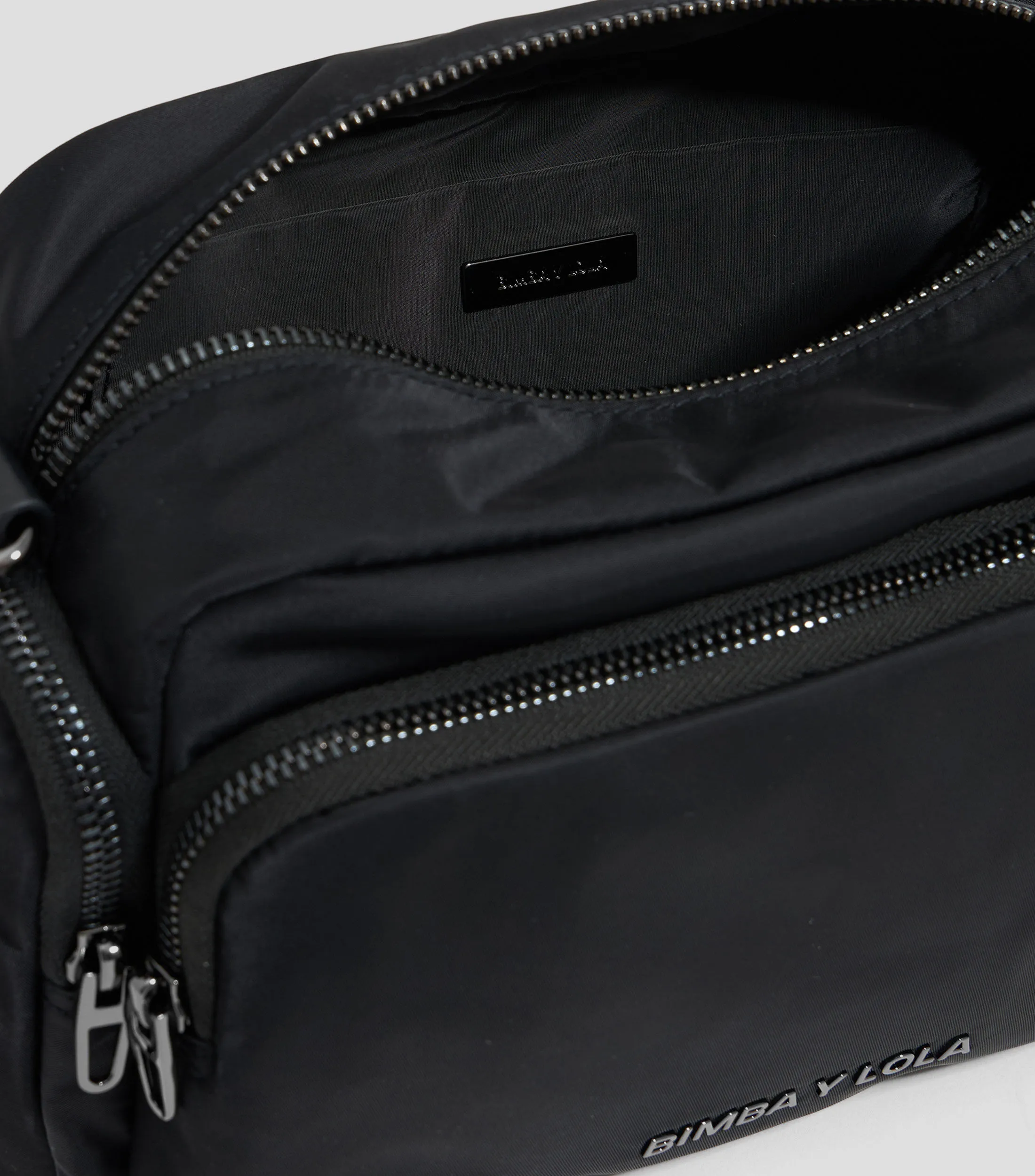 Bimba y Lola Bolso Crossbody Negro Mujer