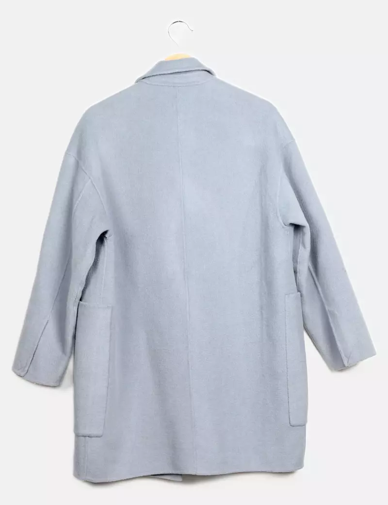 Bimba&Lola Chaquetón de paño Lana