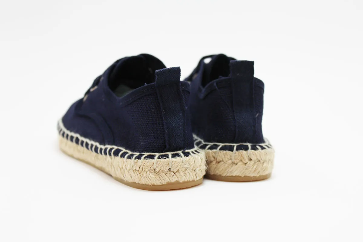 Blucher lino suela alpargata niño