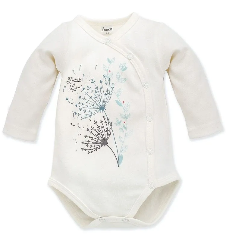 Body cruzado suave para bebé niña colección Petit Lou