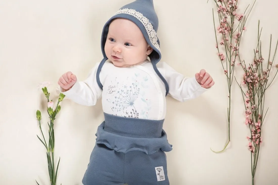 Body cruzado suave para bebé niña colección Petit Lou