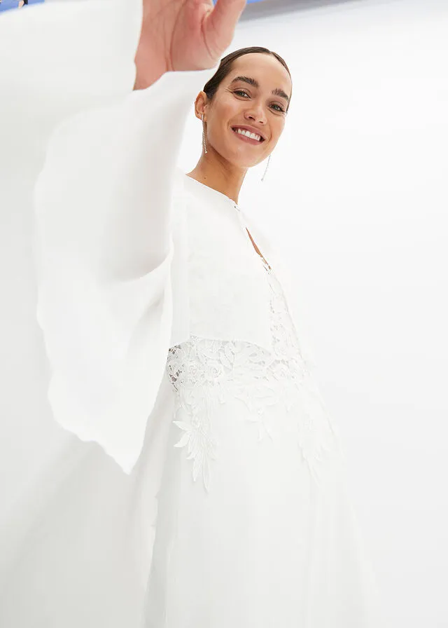 Bolero Blanco lana