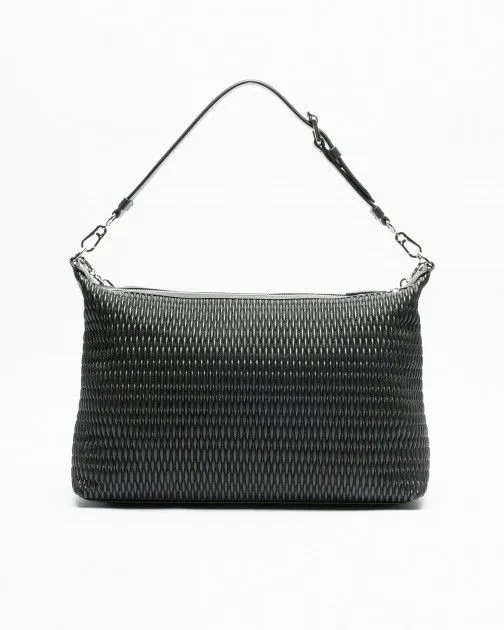 Bolso de hombro Karl Lagerfeld K/Kushion XL Quilted SB Negro