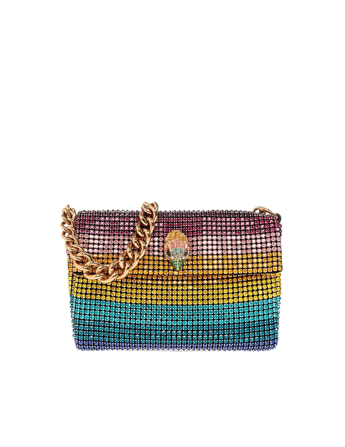 Bolso de hombro Party con cristales de colores