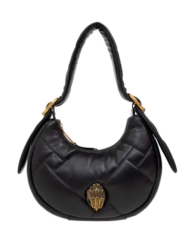 Bolso hobo negro Puff Kensington