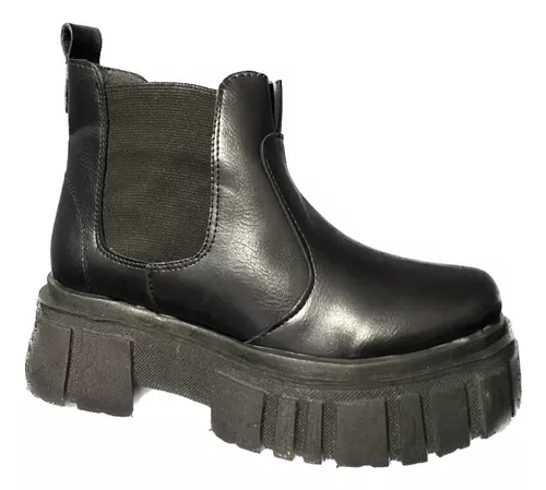 BORCEGO DE MUJER PLATAFORMA ELASTIZADO LIVIANO MODA ART650
