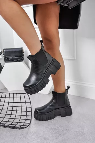 BORCEGO DE MUJER PLATAFORMA ELASTIZADO LIVIANO MODA ART650