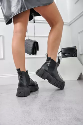 BORCEGO DE MUJER PLATAFORMA ELASTIZADO LIVIANO MODA ART650
