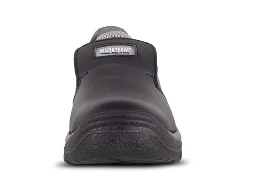 Bota de piel hidrofugada con cordones Suela Negro