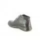 Botines Baerchi negro con cordones, detalles en granate y suela flexible