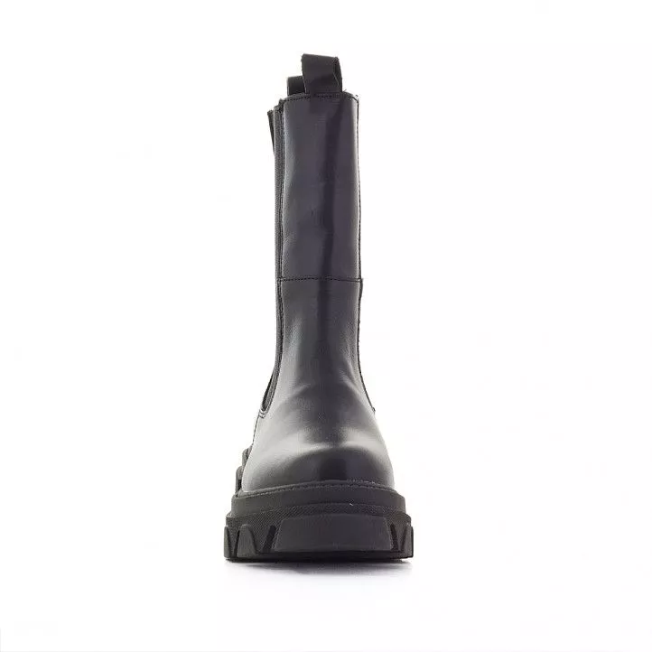 Botines plataforma Redlove anja negras con suela track