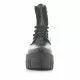 Botines plataforma Redlove katharine negros de piel con suela dentada