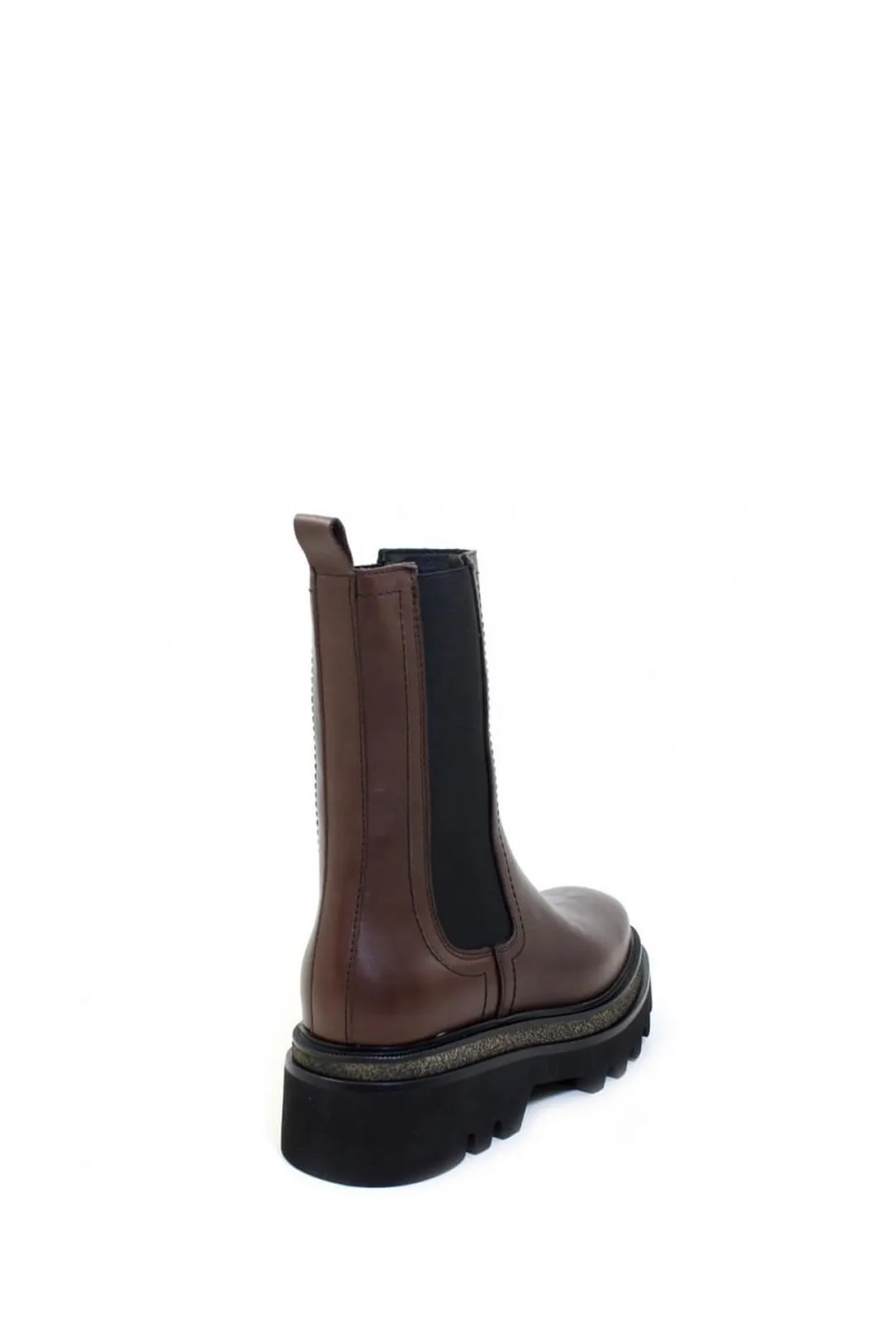BOTINES SUELA TRACK MARRON