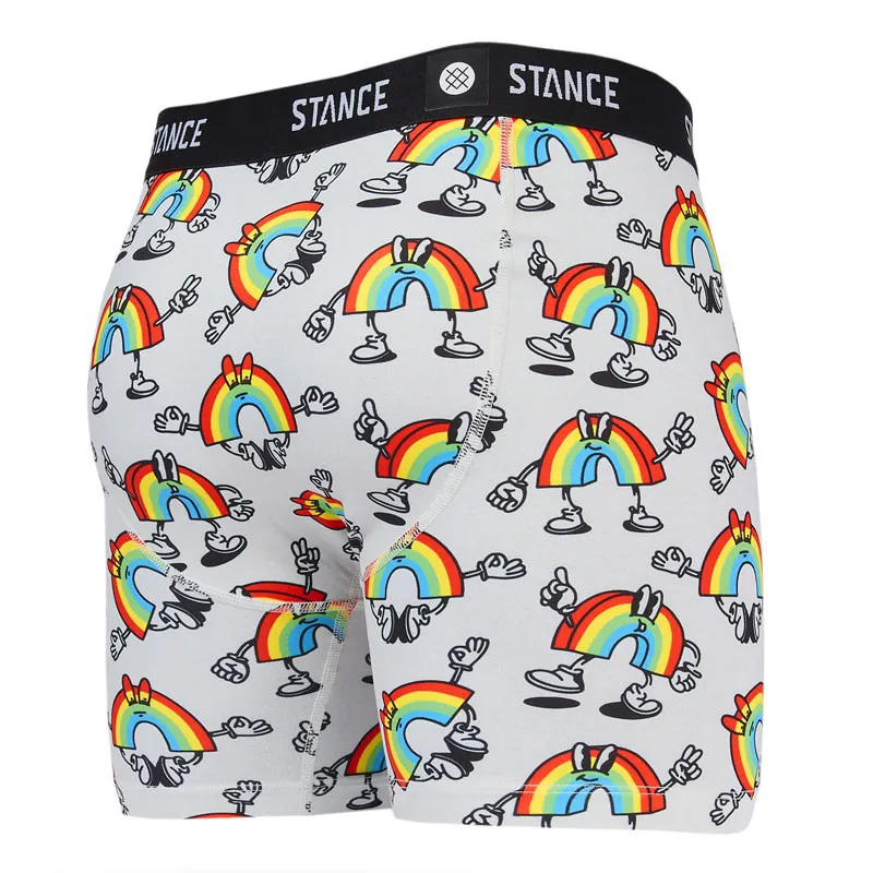 Boxer Stance: Vibeon Boxer Brief (Rainbow)