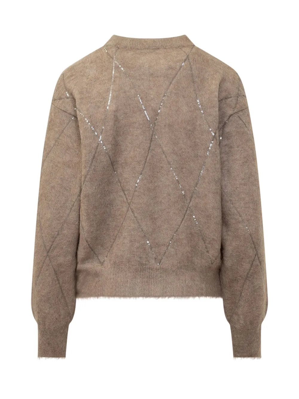 BRUNELLO CUCINELLI Sweater with Sequined Decoration
