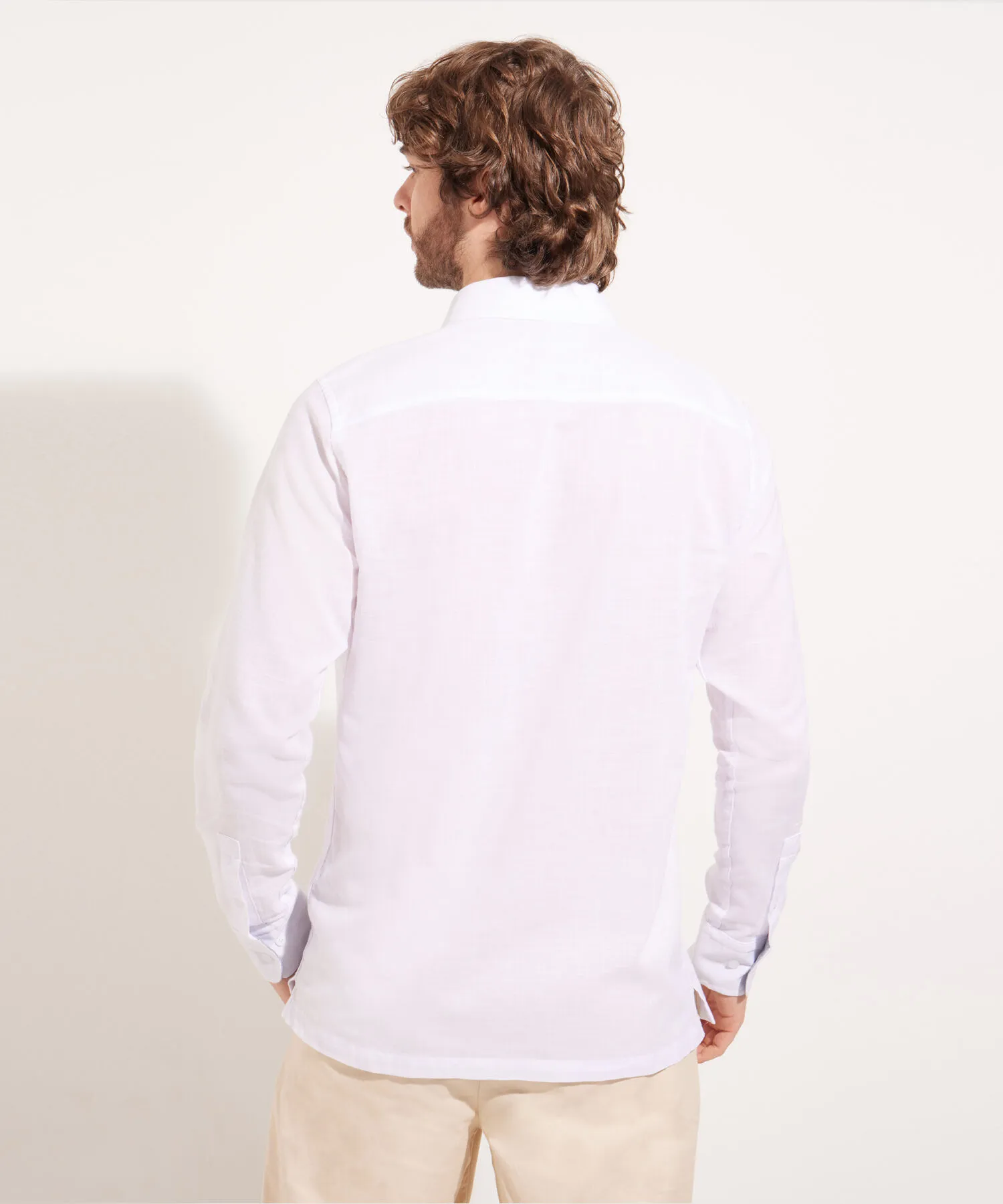 CAMISA GUAYABERA MANGA LARGA