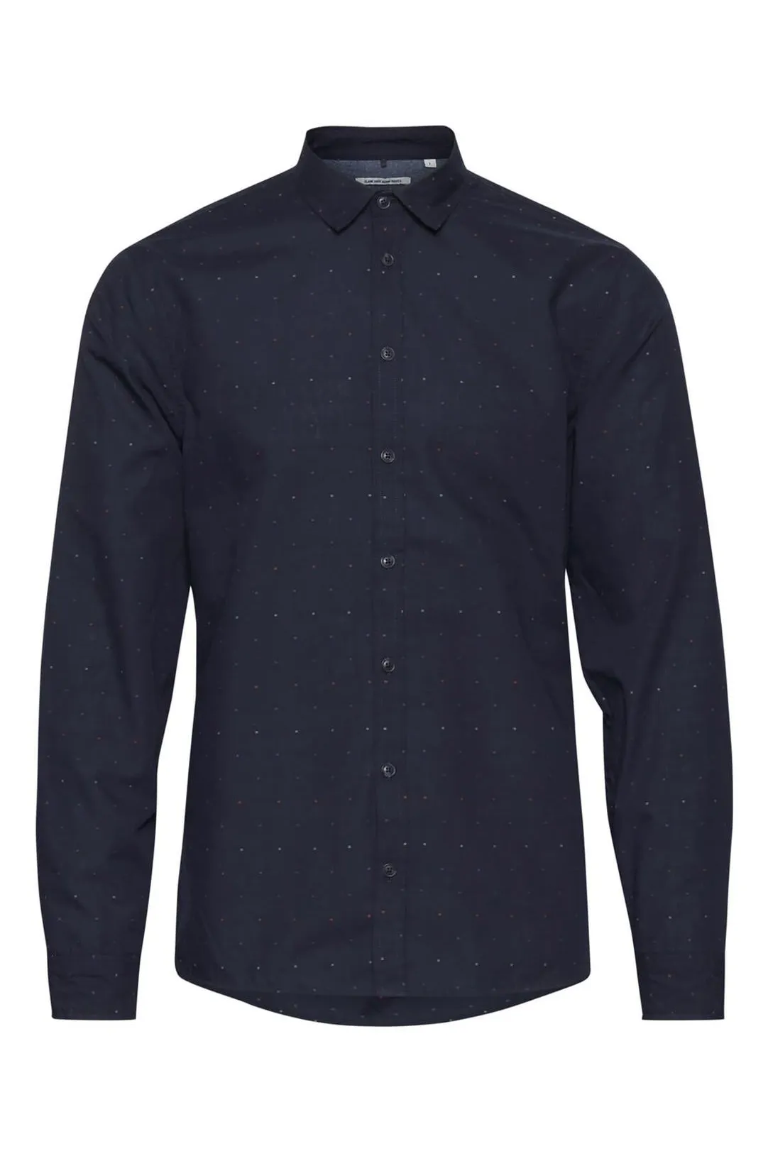 CAMISA HOMBRE DETALLES COLORES AZUL