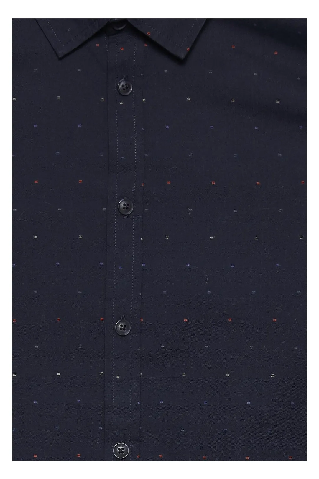CAMISA HOMBRE DETALLES COLORES AZUL