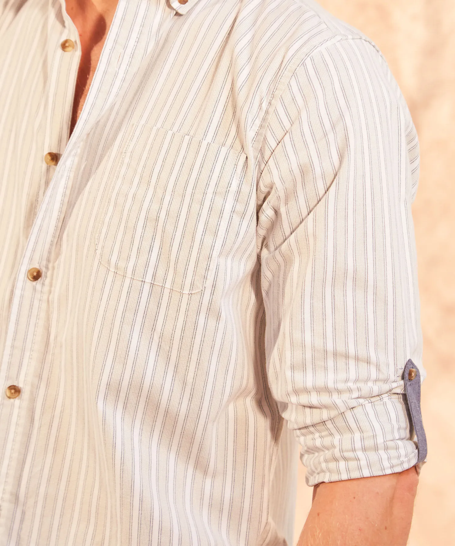 CAMISA MANGA LARGA BUTTON DOWN